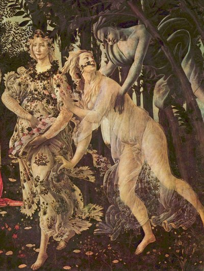 Clori e Zefiro da Sandro Botticelli